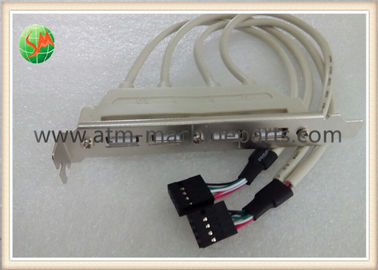 قطعات فلزی OMR قطعات NCR 66xx Talladega Dual PC Core Cable 4 پورت USB