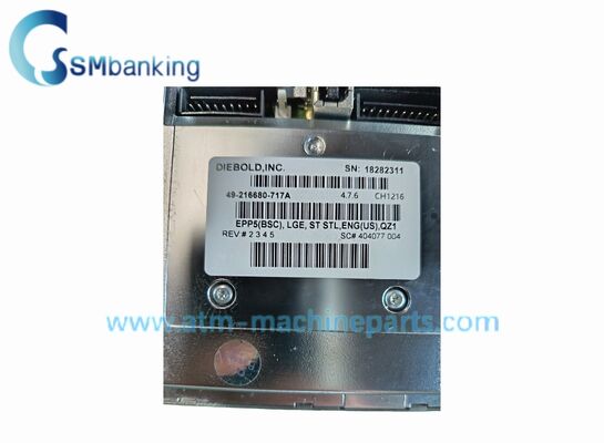 Diebold EPP5(BSC),LGE,ST STL,ENG(US),QZ1 PN: 49-216680-717A, 49216680717A