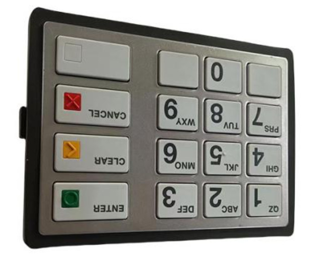 49249441768A 49-249441-768A قطعات ATM دیبولد صفحه کلید EPP7 PCI-Plus LGE ST STL HTR ENG ((US) قطعات یدکی ATM